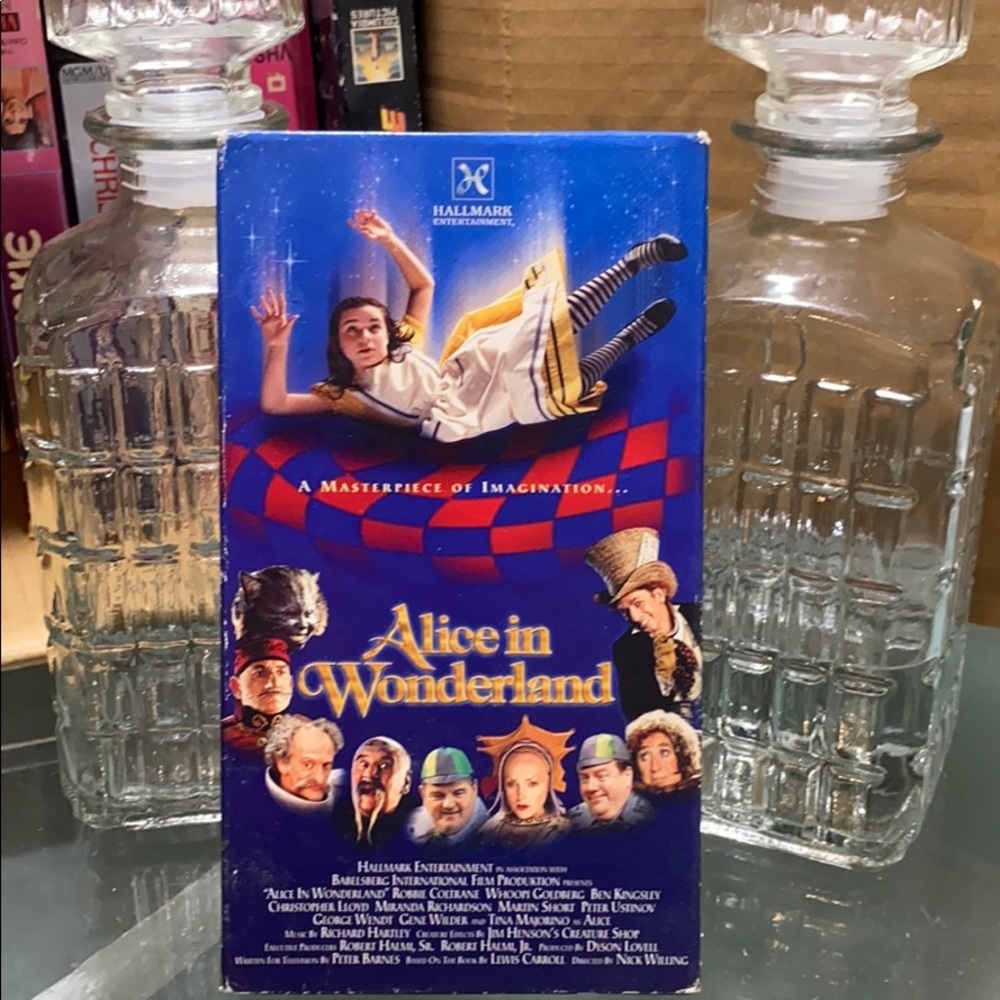 Alice in Wonderland 1999 VHS